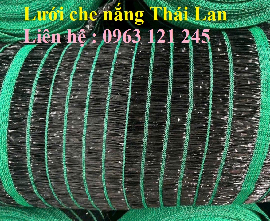 Lưới che nắng Thái Lan màu đen